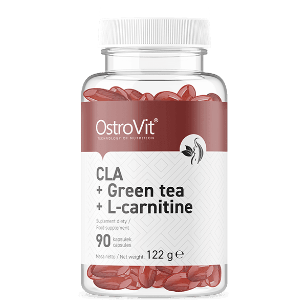 36 x CLA + Green Tea + L-carnitine 90 softgels - OstroVit