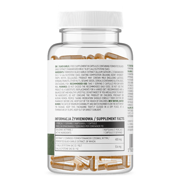 OstroVit Zwarte Knoflook VEGE 90 capsules